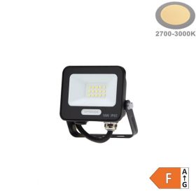 LED reflektor 10W 900lm 3000K 120º SMD Fekete-Optonica