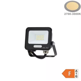 LED reflektor 10W 900lm 3000K 120º SMD Fekete-Optonica