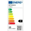 LED reflektor 20W 1800lm 4000K 120º SMD Fekete-Optonica