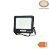 LED reflektor 50W 4500lm 3000K 120º SMD Fekete-Optonica