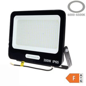 LED reflektor 300W 27000lm 6000K 120º SMD Fekete-Optonica