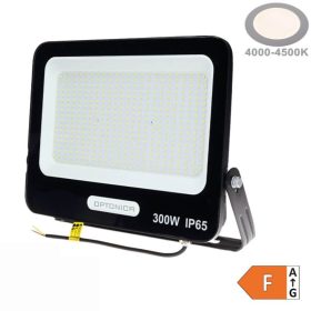 LED reflektor 300W 27000lm 4000K 120º SMD Fekete-Optonica