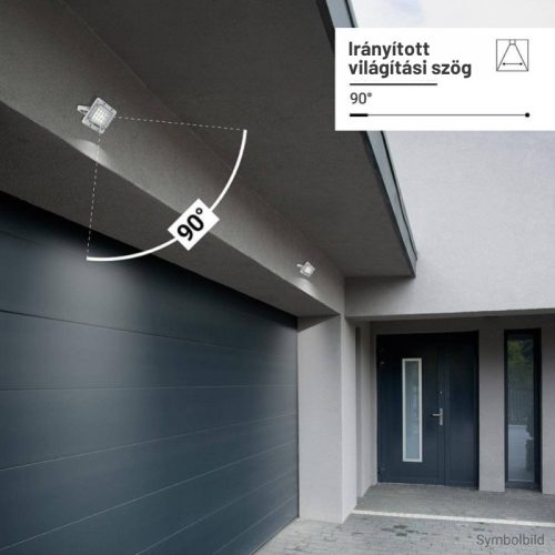 Professzionális, 10W-os, fehér LED reflektor, IP65 védelemmel, hideg fehér 1000lumen