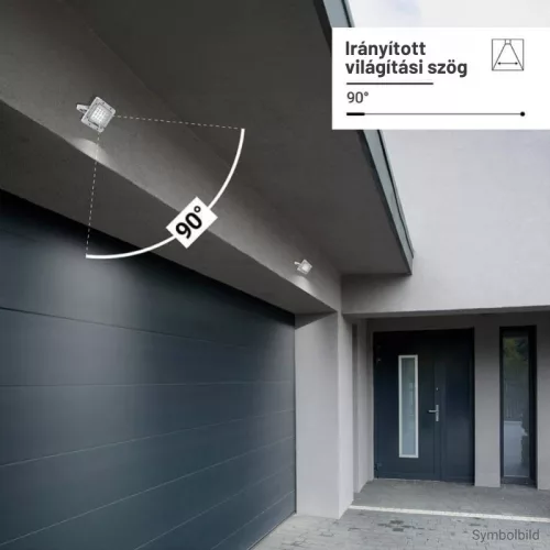Professzionális, 10W-os, fehér LED reflektor, IP65 védelemmel, természetes fehér 1000lumen