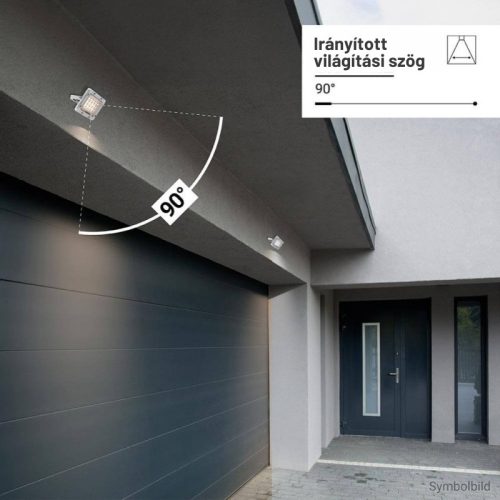 Professzionális, 10W-os, fehér LED reflektor, IP65 védelemmel, meleg fehér 1000lumen