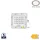Professzionális, 20W-os, fehér LED reflektor, IP65 védelemmel, természetes fehér 2000lumen