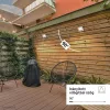 Professzionális, 20W-os, fehér LED reflektor, IP65 védelemmel, meleg fehér 2000lumen