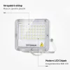 Professzionális, 30W-os, fehér LED reflektor, IP65 védelemmel, hideg fehér 3000lumen