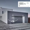 Professzionális, 10W-os, fekete LED reflektor, IP65 védelemmel, hideg fehér 1000lumen