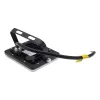 Professzionális, 10W-os, fekete LED reflektor, IP65 védelemmel, meleg fehér