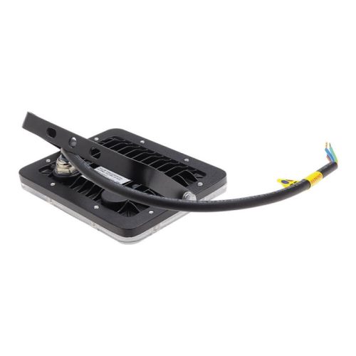 Professzionális, 20W-os, fekete LED reflektor, IP65 védelemmel, meleg fehér