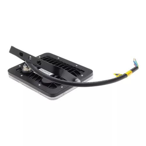 Professzionális, 20W-os, fekete LED reflektor, IP65 védelemmel, meleg fehér