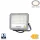 Professzionális, 30W-os, fekete LED reflektor, IP65 védelemmel, természetes fehér