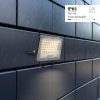 Professzionális, 30W-os, fekete LED reflektor, IP65 védelemmel, természetes fehér