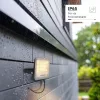 Professzionális, 50W-os, fekete LED reflektor, IP65 védelemmel, hideg fehér