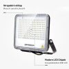 Professzionális, Ipari 100W-os, fekete LED reflektor, IP65 védelemmel, természetes fehér