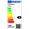 Professzionális, Ipari 100W-os, fekete LED reflektor, IP65 védelemmel, természetes fehér