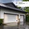 Professzionális, Ipari 100W-os, fekete LED reflektor, IP65 védelemmel, meleg fehér