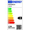 Professzionális, Ipari 150W-os, fekete LED reflektor, IP65 védelemmel, természetes fehér