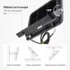 Professzionális, Ipari 200W-os, fekete LED reflektor, IP65 védelemmel, hideg fehér