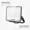 Professzionális, Ipari 200W-os, fekete LED reflektor, IP65 védelemmel, természetes fehér
