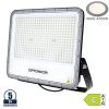 Professzionális, Ipari 300W-os, fekete LED reflektor, IP65 védelemmel, természetes fehér