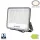 Professzionális, Ipari 400W-os, fekete LED reflektor, IP65 védelemmel, természetes fehér