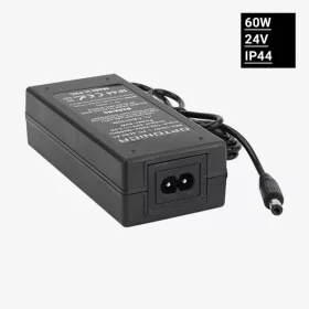 60W-os 24V-os IP44 vízálló konnektorba dugható LED tápegység