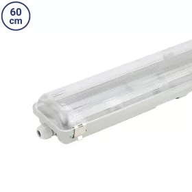 Optonica por- és páramentes lámpatest 2 db 60 cm-es LED fénycsőhöz (üres ház)