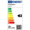 60cm Pultvilágító Lámpa Állítható Színhőmérséklettel (CCT) 20W 2400lm IP20