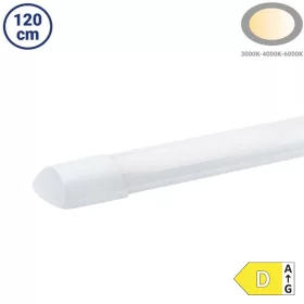   120cm Pultvilágító Lámpa Állítható Színhőmérséklettel (CCT) 40W 4800lm IP20