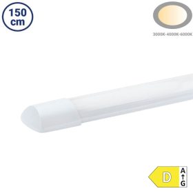   150cm Pultvilágító Lámpa Állítható Színhőmérséklettel (CCT) 45W 5400lm IP20