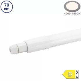 Sorolható 18W-os LED ipari lámpatest 70 cm 6000K 2250lm IP65