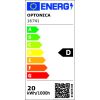 Sorolható 18W-os LED ipari lámpatest 70 cm 6000K 2250lm IP65