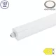 Tri-Proof LED Lineáris Lámpatest 36W 4320lm 125cm 6000K IP65 IK08 Sorolható