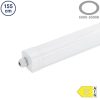 Tri-Proof LED Lineáris Lámpatest 36W 4320lm 125cm 6000K IP65 IK08 Sorolható