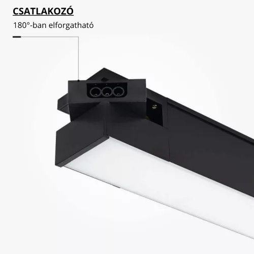 Sorolható CCT Lineáris LED Lámpa 90cm 36W – összekapcsolása Steckelement csatlakozóval