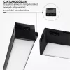 Sorolható CCT Lineáris LED Lámpa 90cm 36W – összekapcsolása Steckelement csatlakozóval