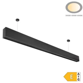   Honeycomb Lineáris LED Lámpatest – 38W, 3600 lm, CCT Színváltós, Fekete