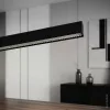 Honeycomb Lineáris LED Lámpatest – 38W, 3600 lm, CCT Színváltós, Fekete