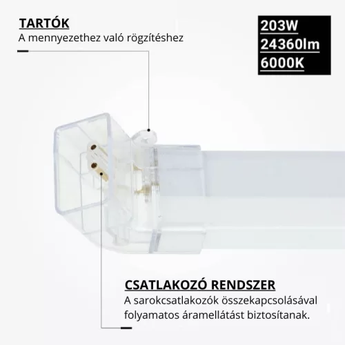 5 elemes kreatív hexagon lámpa szett, aszimmetrikus elrendezésben