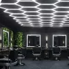 57 cm-es LED fénysáv elem egyedi hexagon design világítás építéséhez