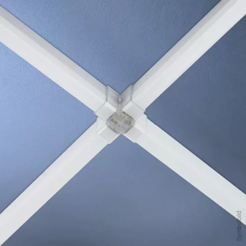 4 ágú X-csatlakozó (plusz jel) LED fénysávok derékszögű összekötéséhez