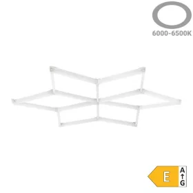 Látványos 6 sarkos csillag alakzatot formázó Hexagon LED lámpa szett 126W teljesítménnyel és 6000K fénnyel