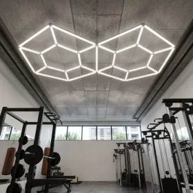 Optonica 315W-os, gigantikus méretű 14 alakzatos hatszögletű (méhsejt) LED világítás rács