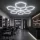Optonica 16824 nagyméretű professzionális 306W-os LED Hexagon méhsejt világítási rendszer 6000K hideg fénnyel