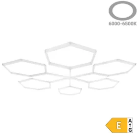 Optonica 16824 nagyméretű professzionális 306W-os LED Hexagon méhsejt világítási rendszer 6000K hideg fénnyel