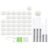Optonica 16824 nagyméretű professzionális 306W-os LED Hexagon méhsejt világítási rendszer 6000K hideg fénnyel
