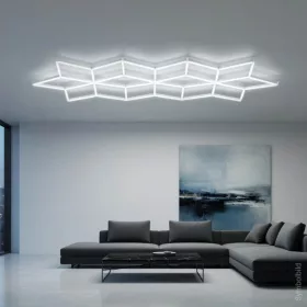 294W-os, gigantikus méretű hatszögletű (méhsejt) LED világítás rács
