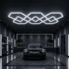 professzionális 428W-os LED Hexagon méhsejt világítási rendszer 6000K hideg fénnyel